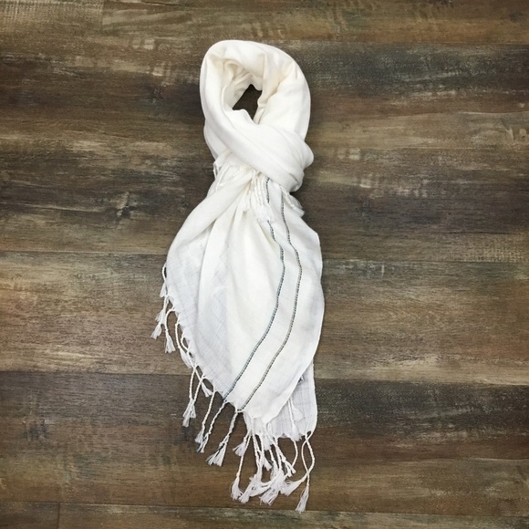 𝅺LEGEND of Turkblasian Handloom 100% Cotton Scarf With Tassels - Picture 2 of 5